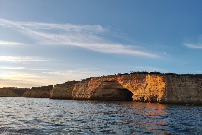 Small-Group Sunset Benagil Caves Boat Tour From Armacao De Pera - The Sum Up