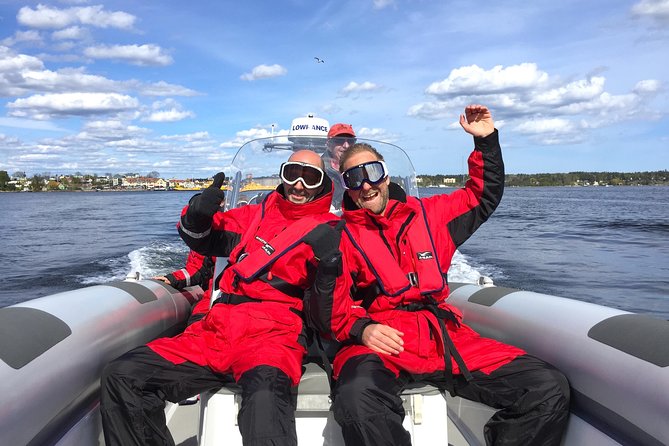 Stockholm RIB Speed Boat Tour - Safety Instructions and Gear Provided