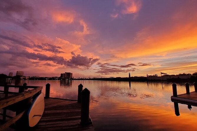 Sunset Clear Kayak or Clear Paddleboard in Orlando - Lake Ivanhoe: The Perfect Sunset Spot