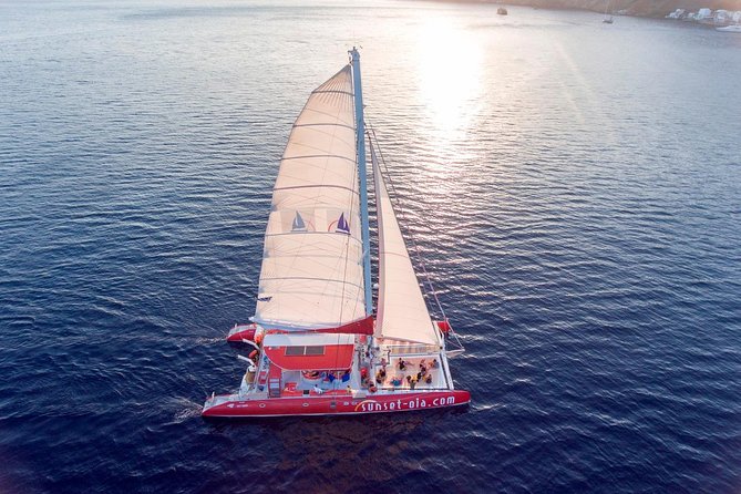 Sunset Sailing Catamaran Cruise in Santorini With BBQ and Drinks - Additional Information