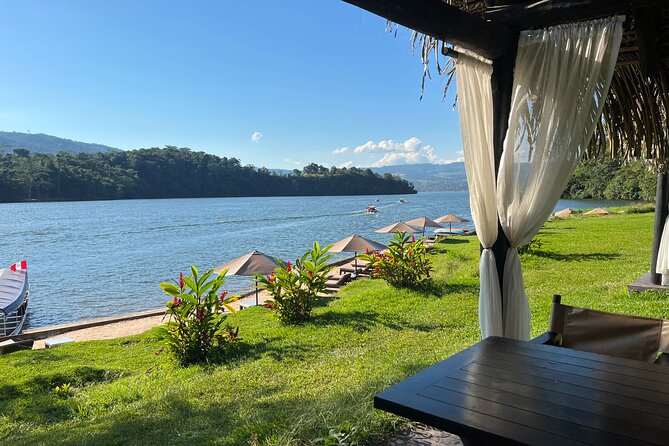 Tarapoto! Laguna Azul Sauce Boat Trip Raft Viewpoint Lunch and More - Boat Trip: Sailing Through Laguna Azul Sauce