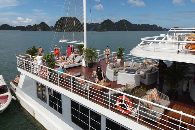 The Halong Catamaran Cruise Luxury Day Tour With Water Slide - Contact and Additional Resources
