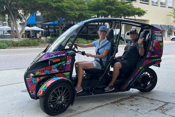 Tour SRQ and Lido Key in an Arcimoto (electric FUV) - Exploring the Scenic Beauty of SRQ and Lido Key