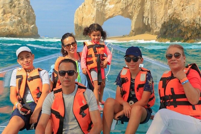 Tour the Arch, Lands End and More in Cabos Only Clear Boat - Product Code and Price