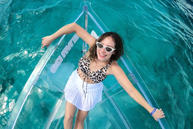 Tours in Cabo to the Arch and Lands End in the Only Clear Boat! - Fun for the Whole Family