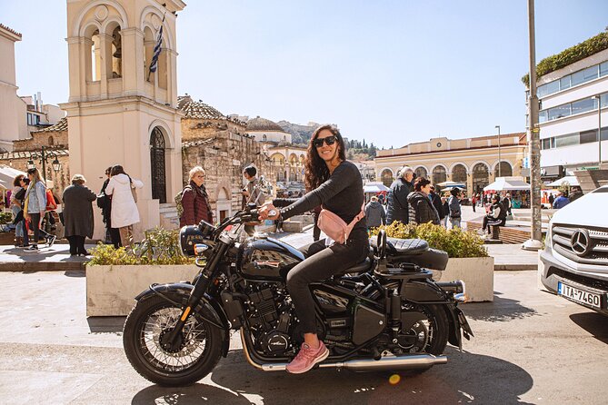 VIP Private Tour of Athens Acropolis & Plaka in a Sidecar - End Point and Cancellation Policy
