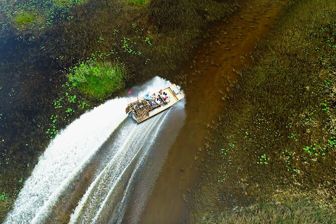 60 Min. Airboat Everglades Tour Plus Pick up in a Small Group With an Experienced Tour Guide
