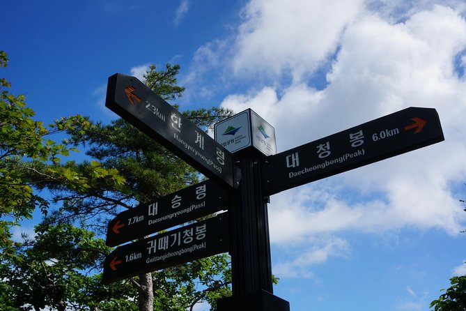 2-Days: Real Hiking to Mt Seorak Summit(1,708m) With Professional Mountaineer - Booking Information