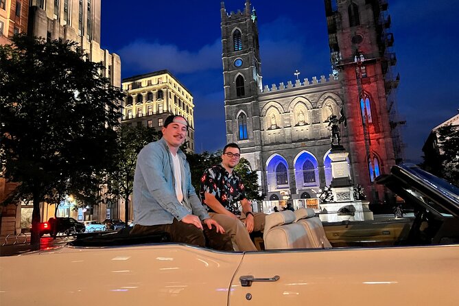 2 Hour Tour of Montréal in Vintage Convertible Cadillac Murals in Le Plateau - Exploring Old Montreals French-Influenced History