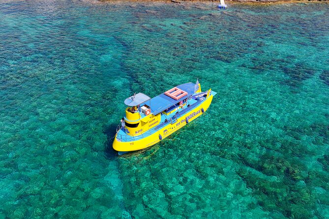 3-hour Guided Submarine Tour in Saint Pauls Bay, Lindos and Navarone Bay - Submarine Tour Highlights