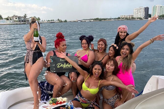 50 Yacht Rental Miami Beach W/ Captain & Champagne Boat Rental Tours Private - Yacht Features and Amenities