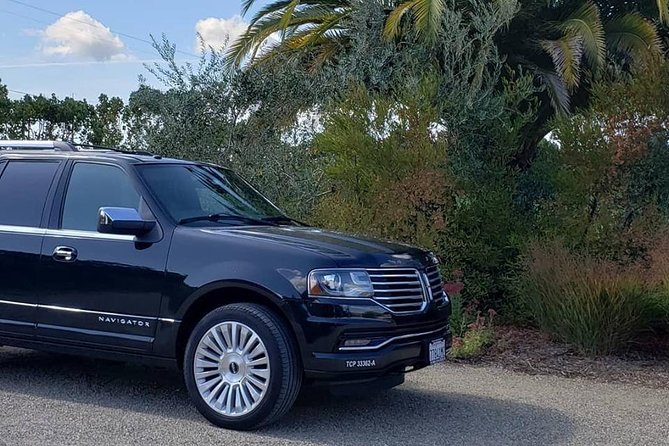 6hr - Napa Wine Tasting Tour in a Luxury Vehicle With Route Planning Assistance - Meeting and Pickup Information