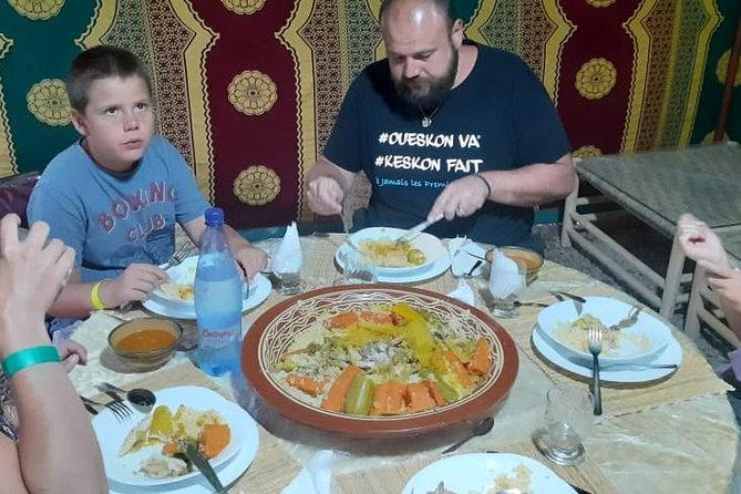 Agadir Camel Ride Flamingo River Sunset With Delicious Couscous & Barbecue - Common Questions