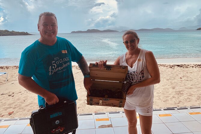 Augmented Reality Secret Agent Treasure Hunt in St Thomas - Private Air-Conditioned Transportation