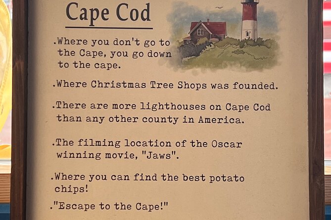 Cape Cod Caper Scavenger Hunt - Directions
