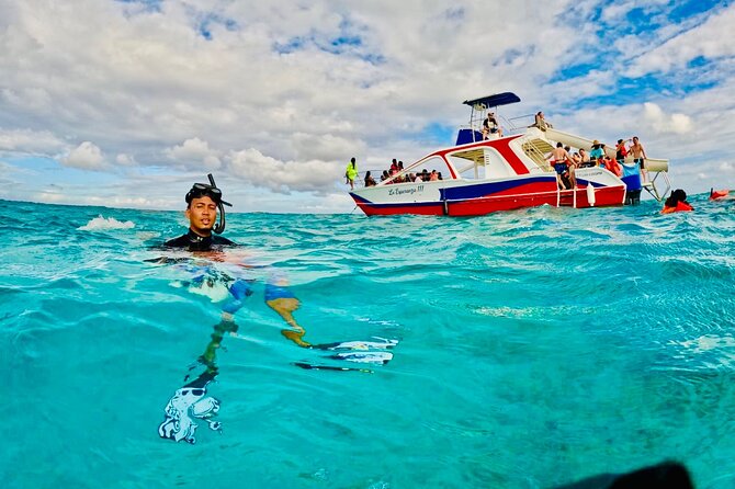 Catamaran Party Boat Half Day Trip With Snorkeling and Natural Pool - Snorkeling Adventure