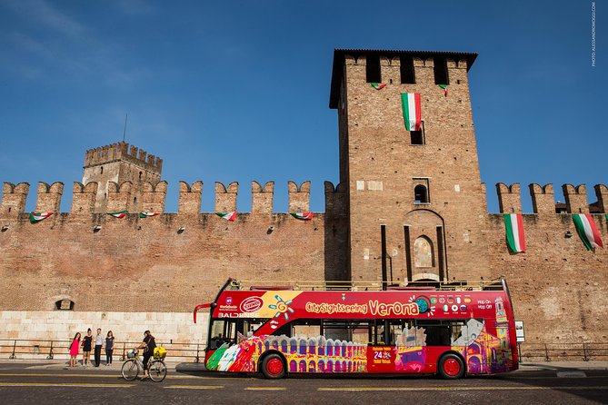 City Sightseeing Verona Hop-On Hop-Off Bus Tour - Bus Routes and Stops