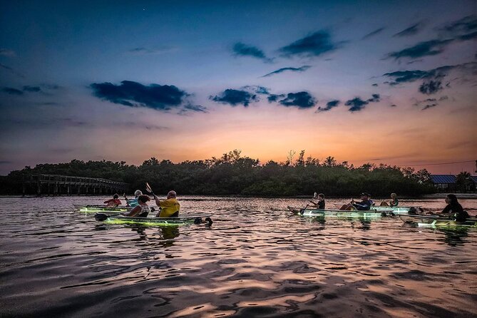 Clear Kayak LED Night Glass Bottom Tour - Sarasota - Common Questions