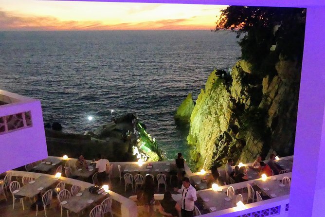 Deluxe High Cliff Divers Exhibition by Night W/Different Options - The Sum Up