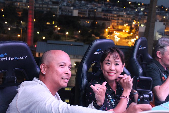 Dinner in the Sky Athens - Mixed Reviews on Food