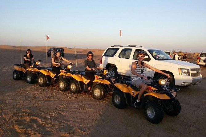Dubai Desert Morning Tour in 4WD Vehicle: Camel Ride, Quad Bike Tour, Sandboarding, and Camel Farm - Positive Experiences and Recommendations