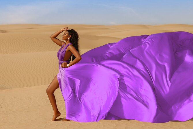Dubai Flying Dress Private Photoshoot - The Sum Up