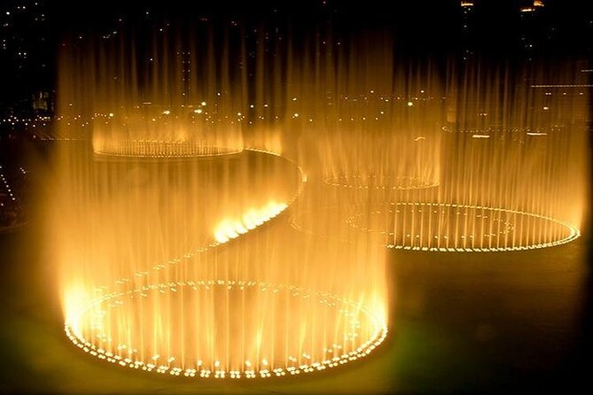 Dubai Fountains Show Lake Ride Ticket - Good To Know