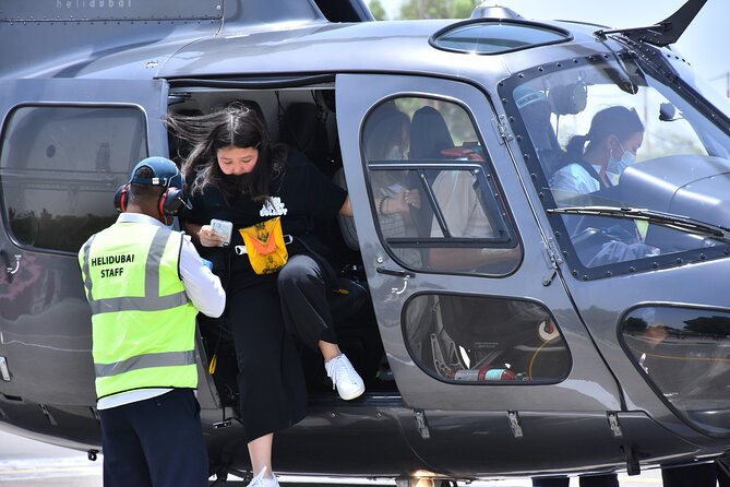 Dubai Helicopter Tour With Both Way Private Transfers - Common Questions