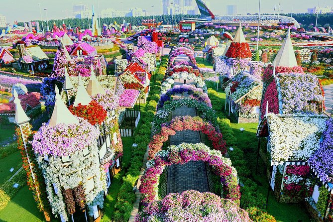 Dubai Miracle Garden and Global Village Shopping Tour - Recommendations and Highlights