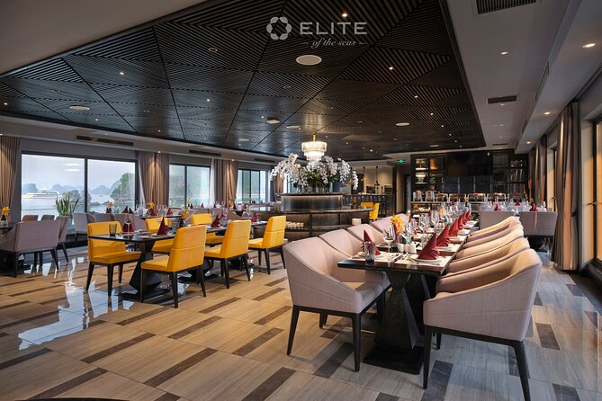 Elite of The Seas - Unique Luxury 3 Days Cruise in Halong & Lan Ha Bay - Onboard Amenities and Services