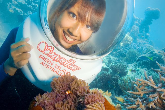 Green Island Day Trip Including Seawalker Helmet Dive COMBO - Common Questions