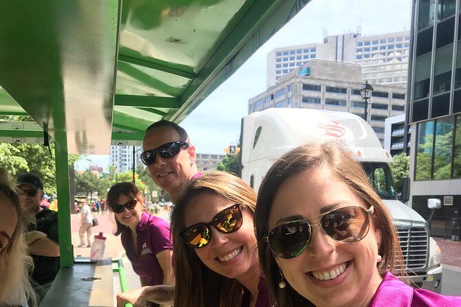 Halifax Pedal Pub Crawl Along the Waterfront on a Solar-Powered Pedal Bus! - The Sum Up