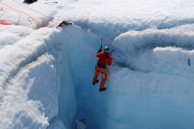 Heli Glacier Crevasse Ice Climbing- Summer - The Sum Up
