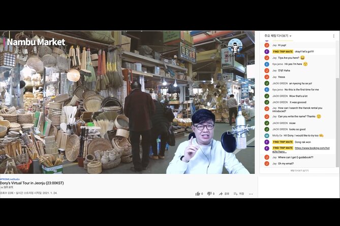 Korea Virtual Tour From Jeonju, Meeting TRADITION Ktourtop10 - Private Access Link and Tour Starting Time