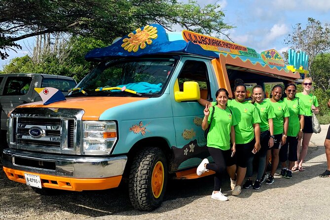 Lucs Private Group Bonaire Open Bus Tour - The Sum Up