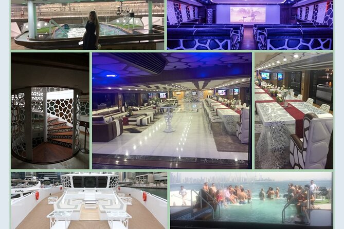 Luxury 7 Star Mega Yacht Dinner Cruise With International Buffet - Live Entertainment