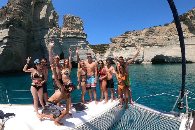 Milos Caves Snorkelling Catamaran Cruise in a Small Group - Common Questions