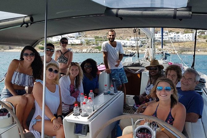 Mykonos: Combo Yacht Cruise to Rhenia and Guided Tour of Delos (Free Transfers) - Swim and Snorkel at Rhenia Beach Cove