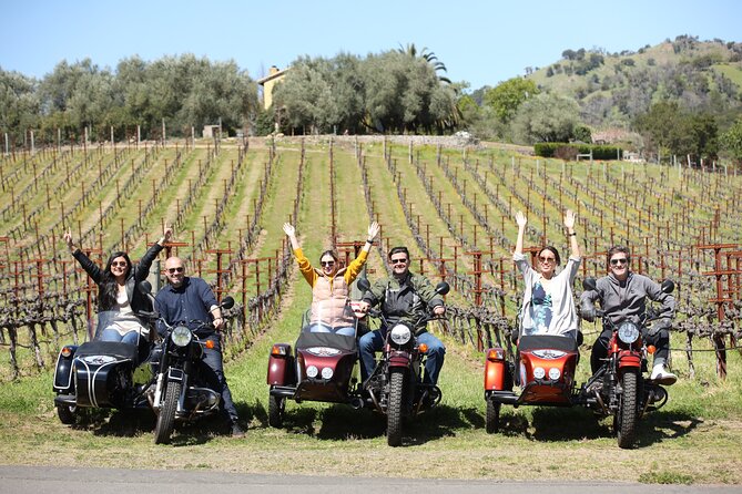 Napa Valley Classic Sidecar Wine Tours - Wine Tasting Opportunities