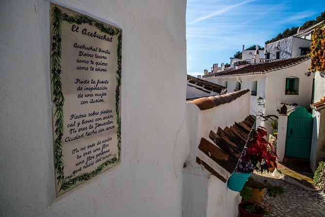 Nerja (Pueblo) Frigiliana & El Acebuchal - Semi-Private - Timing and Weather Considerations and Feedback Response