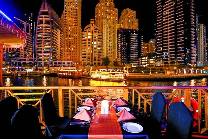 New Year Celebration in Arabian Gulf in Creek With Midnight Cake - The Sum Up