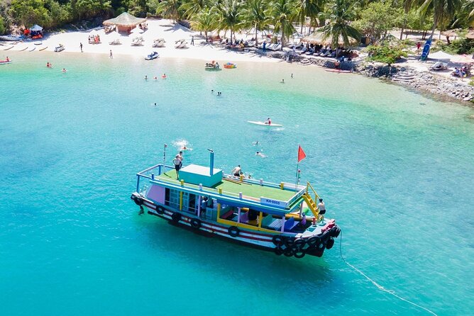 Nha Trang Happy Boat Trip Included Floating Bar And Lunch - Convenient Booking and Pricing Details