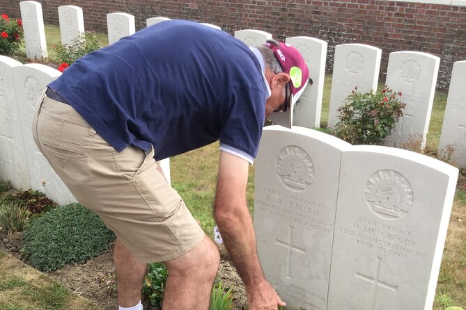 Private 4hr Australian Fromelles Battlefield WW1 Tour - Booking Information