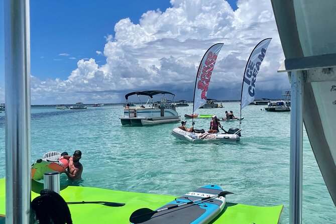 Private Crab Island Double Slides Pontoon Charter With Captain - Activities at Crab Island