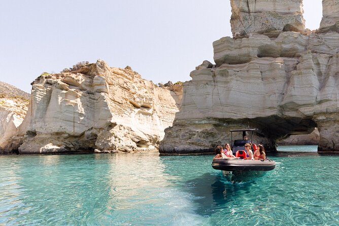 Private Luxury Boat Tour to Kleftiko Milos - The Sum Up