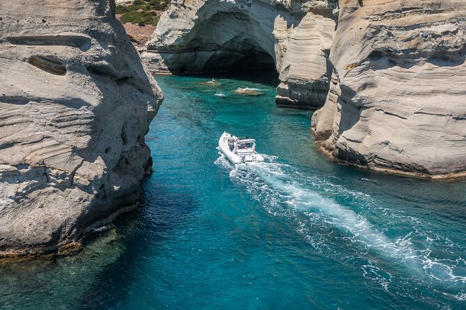 Private Milos Tour "Islands of Colours"- Luxury Boat Rental - Itinerary