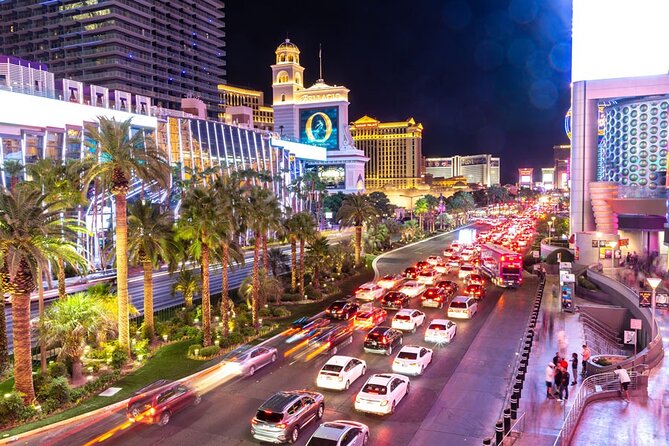 Private Party Bus Tour of the Las Vegas Strip Champagne Toast - The Sum Up