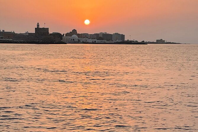 Private Sunset Catamaran Cruise From Rhodes With Dinner & Drinks - The Sum Up