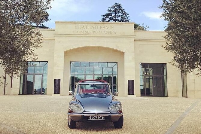 Private Wine Trip to Saint-Emilion Aboard Vintage French Presidential Car - Common Questions