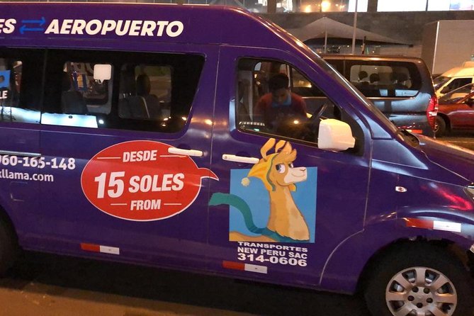 Quickllama: Transfer From Miraflores Kennedy Park to Lima Airport - Additional Information and Cancellation Policy